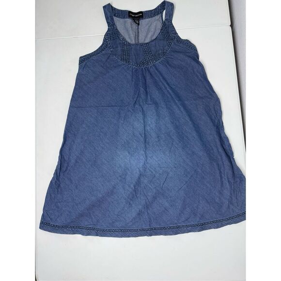 Marianne Women’s Light Denim Mini Dress Size XL Cotton - Picture 1 of 8